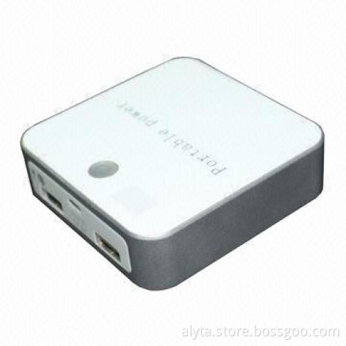 LED Flashlight Mobile Power with Fashion Design Type Power Supply and Double Current Output